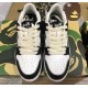 A BATHING APE BAPE STA LOW WHITE CAMOUFLAGE