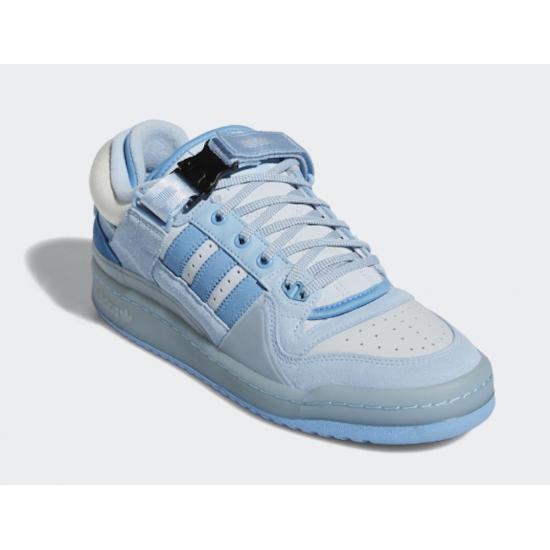 BAD BUNNY X ADIDAS FORUM BUCKLE LOW 'BLUE TINT' 2022 GY9693