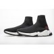 Balenciaga Speed Runner TESS S.GOMMA MAILLE NOIR Red Logo Sneaker