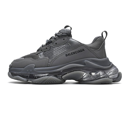 Balenciaga Triple S Charcoal Clearsole air cushion 