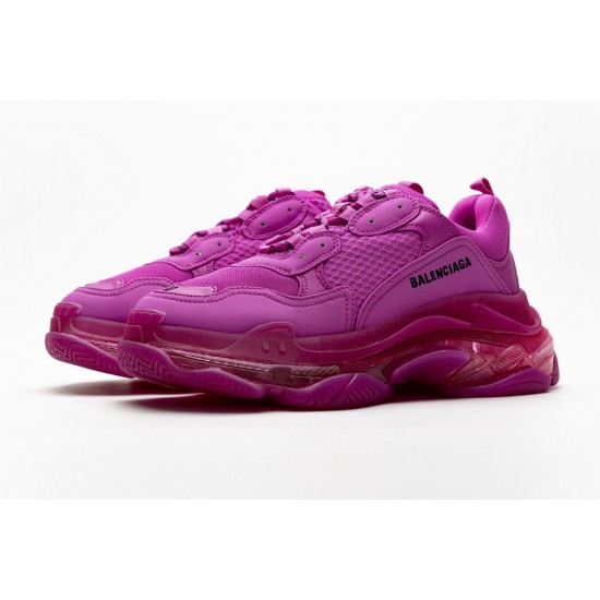 Balenciaga Triple S Plum Red 541624 W09O1 2132