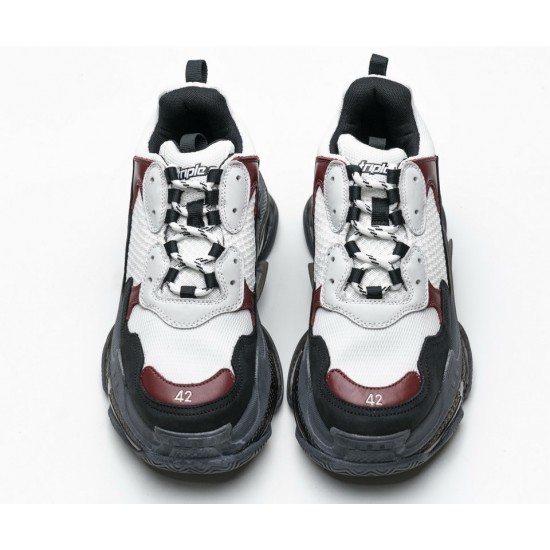 Balenciaga Triple S Black Brown Red 541624 W09O1 2268