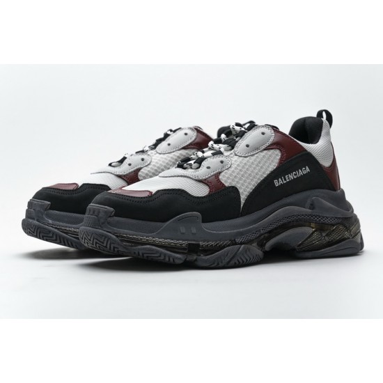 Balenciaga Triple S Black Brown Red 541624 W09O1 2268