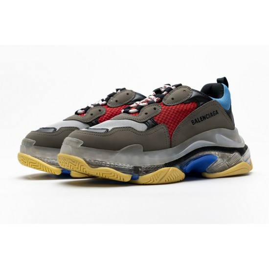 Balenciaga Triple S Blue Red 544351 W09O1 2120