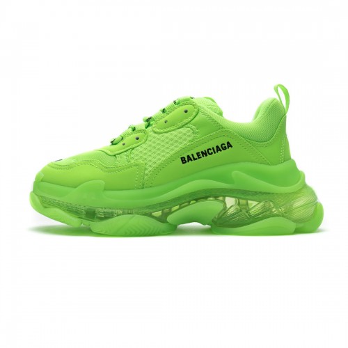 Balenciaga Triple S Fluorescent Green 544351 W09O1 3802