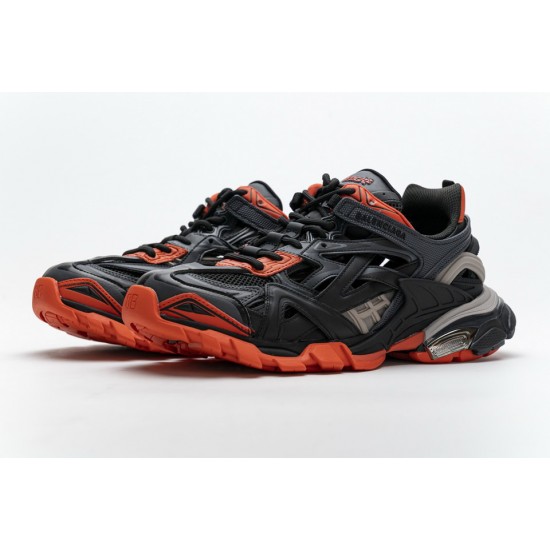 Balenciaga Track 2 Sneaker Dark Grey Orange 570391W2GN12002