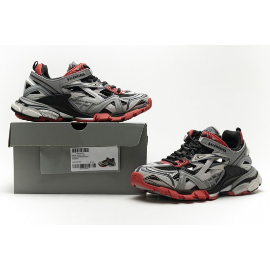 Balenciaga Track 2 Sneaker Grey Red 570391W2GN31003