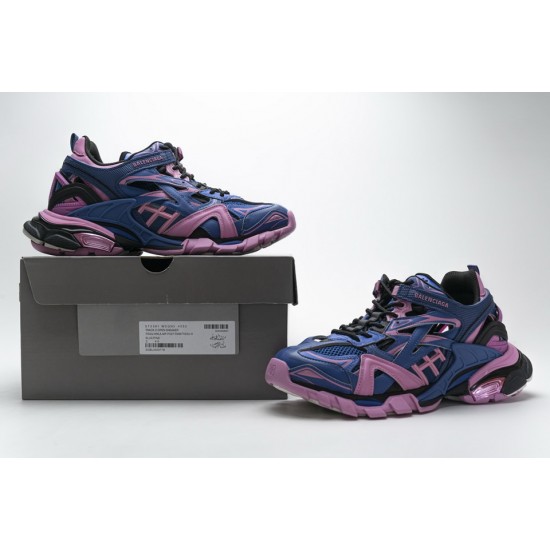 Blenciaga Track 2 Sneaker Blue Pink 570391 W2GN3 4050