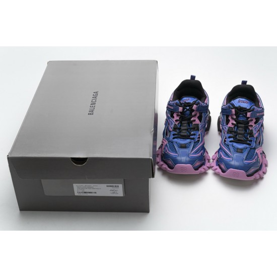 Blenciaga Track 2 Sneaker Blue Pink 570391 W2GN3 4050