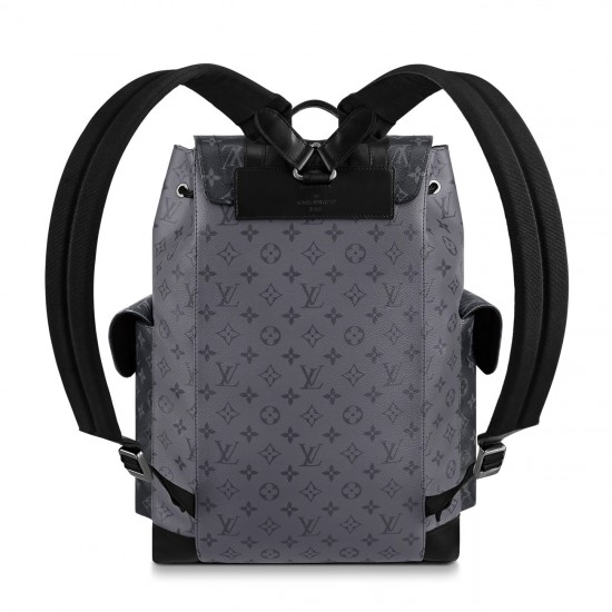 LV Backpack Christopher MM Monogram Eclipse Canvas M45419