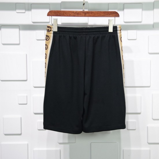 Gucci reflective Webbing shorts black