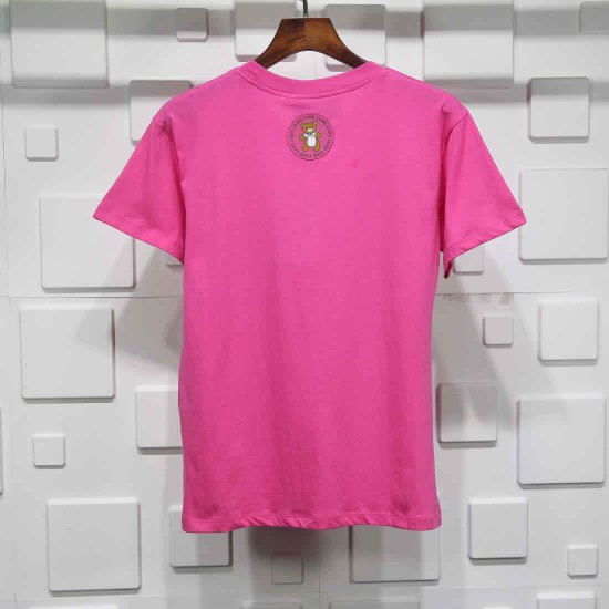 Gucci Teddy bear T-shirt embroidery Pure cotton