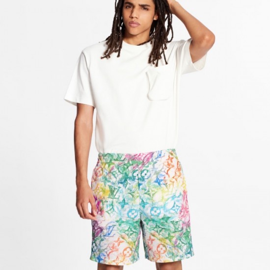 Louis Graffiti shorts Pure cotton