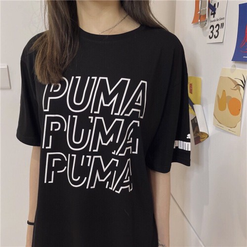 PUMA T-shirt Mens Womens Pure cotton LS3232189X85