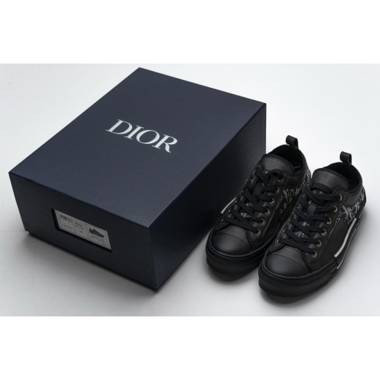 Dior B23 HT Oblique Transparency Low H565 White Black