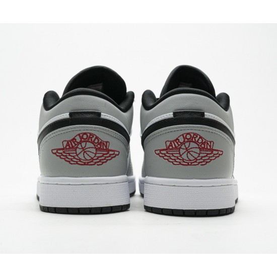 AIR JORDAN 1 LOW 'LIGHT SMOKE GREY' 553558-030