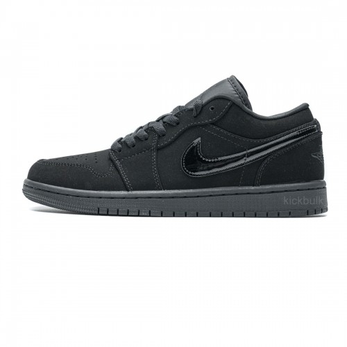 Nike Air Jordan 1 Low Triple Black 553558-056