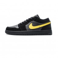 Nike Air Jordan 1 Low Black Gold 553558-071