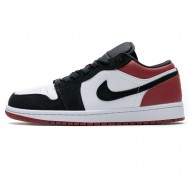 Nike Air Jordan 1 Low Black Toe 553558-116