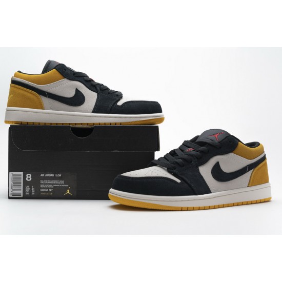 Nike Air Jordan 1 Low University Gold 553558-127