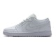 AIR JORDAN 1 RETRO LOW 'PURE PLATINUM' 553558-170