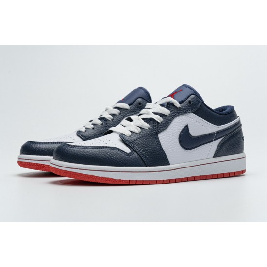 Nike Air Jordan 1 Low Obsidian Ember Glow 553558-481