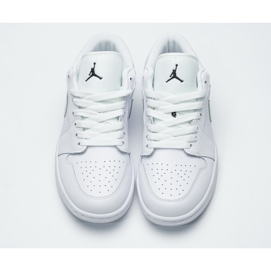 Nike Air Jordan 1 Low White Black 553560-101