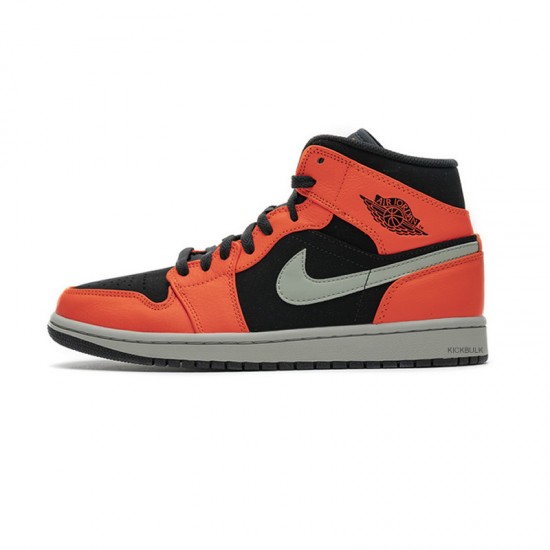 Air Jordan 1 Mid Black Cone 554724-062