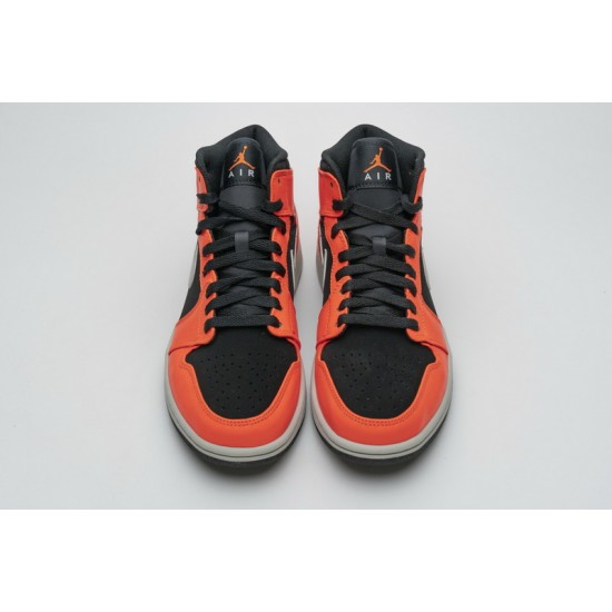 Air Jordan 1 Mid Black Cone 554724-062