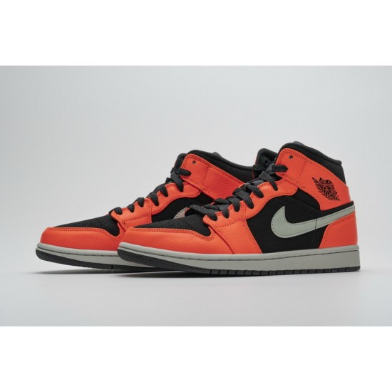 Air Jordan 1 Mid Black Cone 554724-062