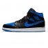 AIR JORDAN 1 MID 'BLACK HYPER ROYAL' 554724-068