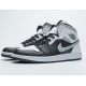 Air Jordan 1 Mid 'WHITE SHADOW' Black 554724-073