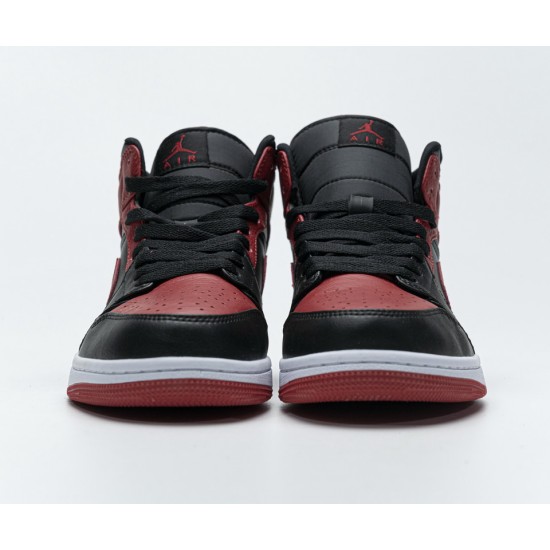  Air Jordan 1 Mid Banned 2020 554724-074