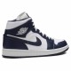 Nike Air Jordan 1 Mid AJ1 Obsidian 554724-174  