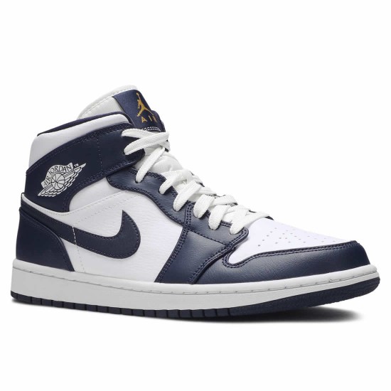 Nike Air Jordan 1 Mid AJ1 Obsidian 554724-174  