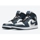 AIR JORDAN 1 MID 'ARMORY NAVY' 554724-411