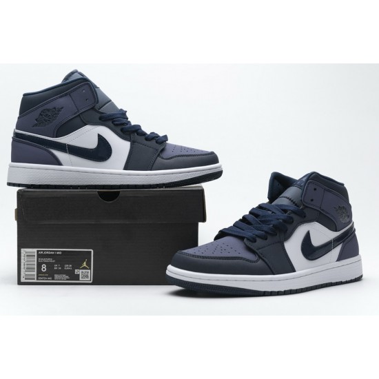 Nike Air Jordan 1 Mid Sanded Purple 554724-445