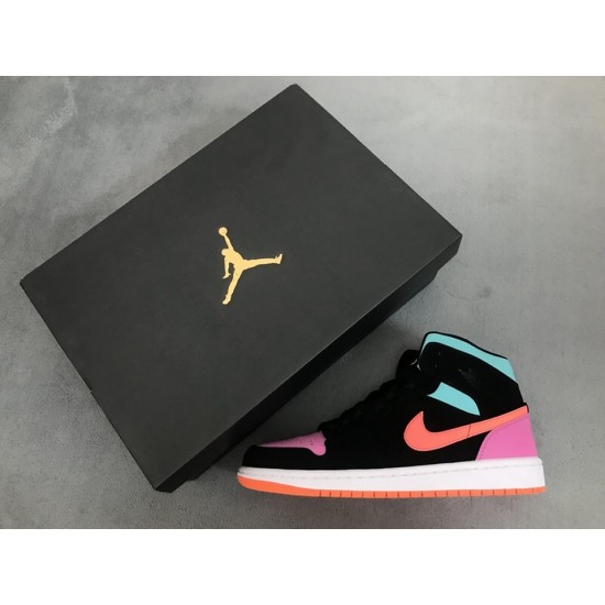 AIR JORDAN 1 MID GS 'CANDY' 554725-083