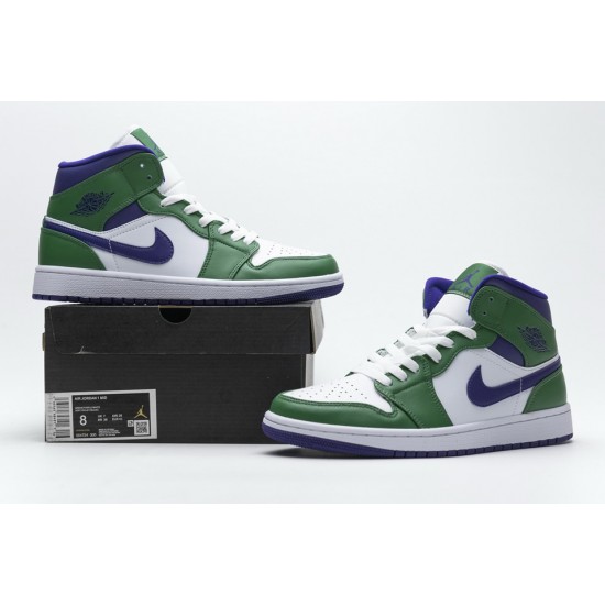 Air Jordan 1 Mid Incredible Hulk 554725-300