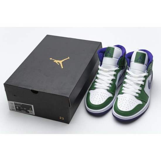 Air Jordan 1 Mid Incredible Hulk 554725-300