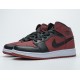 Air Jordan 1 Mid 'Banned' Gym Red Black 554725-610