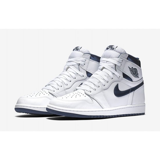 AIR JORDAN 1 RETRO HIGH OG 'METALLIC NAVY' 555088-106