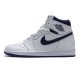 Nike Air Jordan 1 Retro High OG White Purple cu0449-151