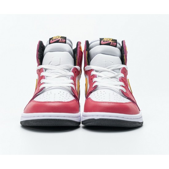 Nike Air Jordan 1 High OG 'Light Fusion Red' 555088-603