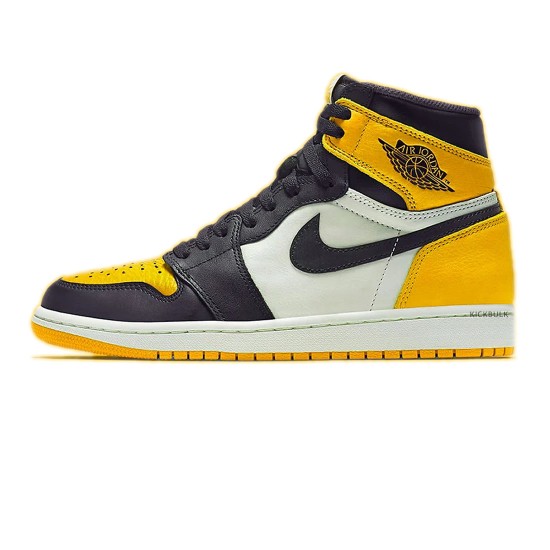 Air Jordan 1 OG High 'Yellow Toe' 2022 555088-711