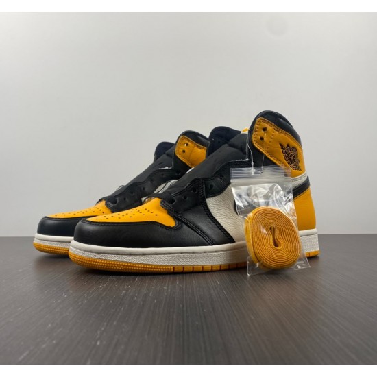 Air Jordan 1 OG High 'Yellow Toe' 2022 555088-711