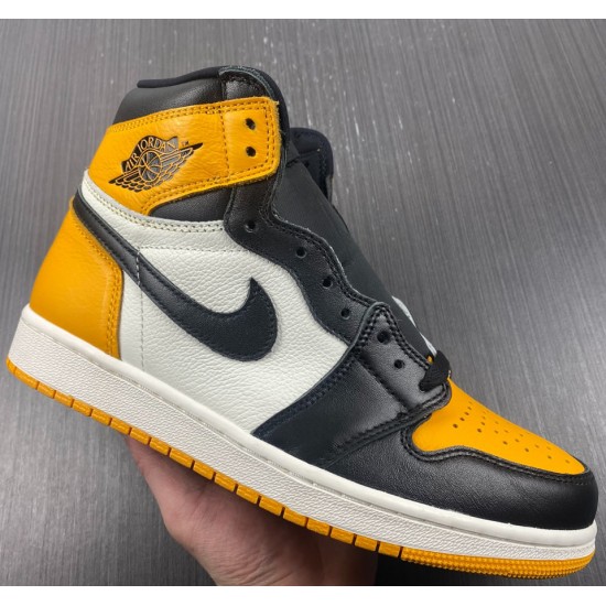 Air Jordan 1 OG High 'Yellow Toe' 2022 555088-711