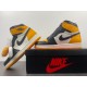 Air Jordan 1 OG High 'Yellow Toe' 2022 555088-711