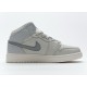 Air Jordan 1 Mid Light Bone Grey 582542-003