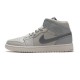 Air Jordan 1 Mid Light Bone Grey Fog 852542-003